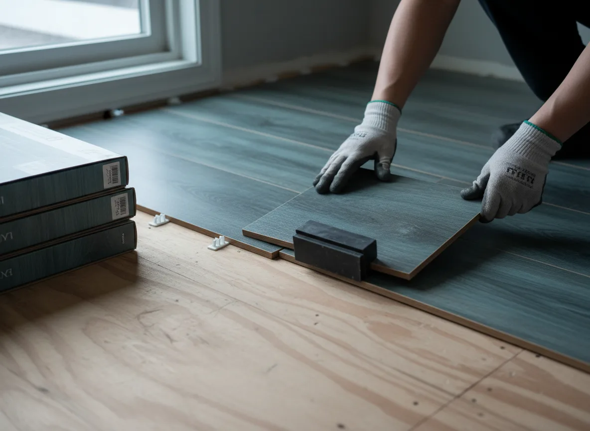 Luxury Vinyl Plank Installation company in Wesley, ME